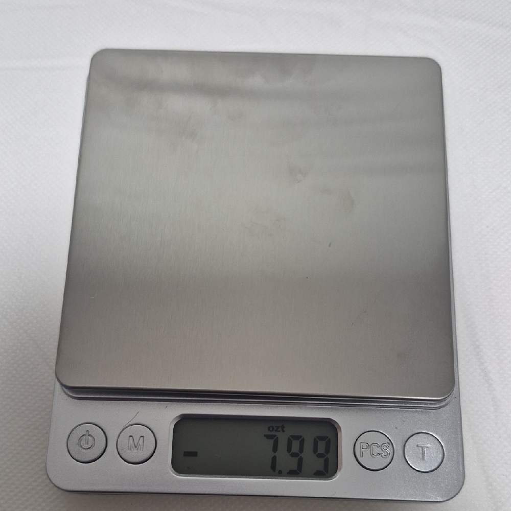 Digital Kitchen Scale in Silver